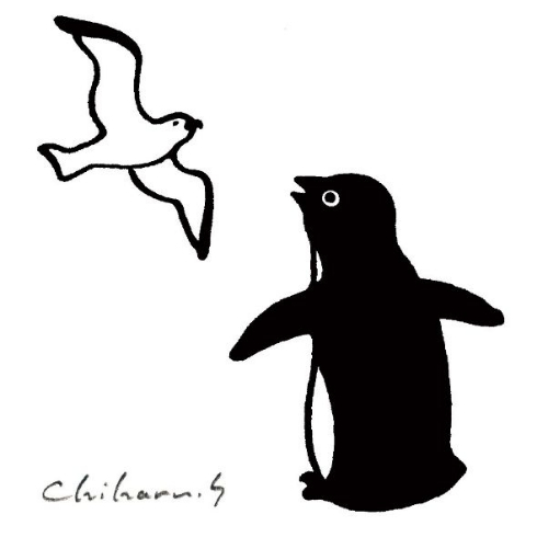 ペンギン 百態 坂崎千春展 Suica