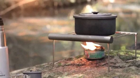 ツナ缶 料理 お米 炊く サバイバル 火