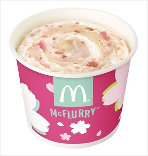 マックフルーリー　サクサクさくら