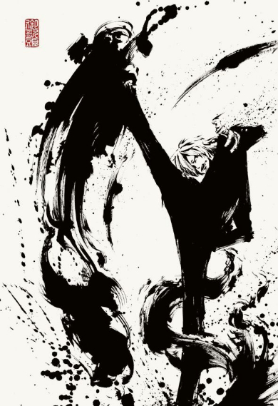 サンジ 墨絵 生誕祭 32 Twitter