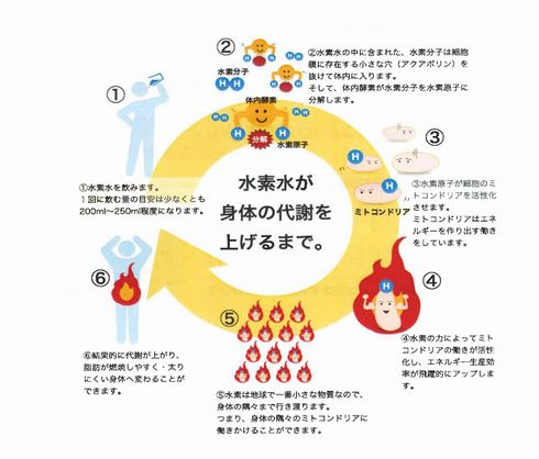 水素水　ダイエット　不当　表示