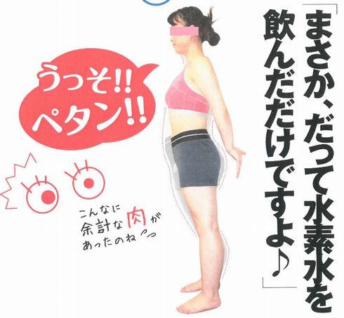 水素水　ダイエット　不当　表示