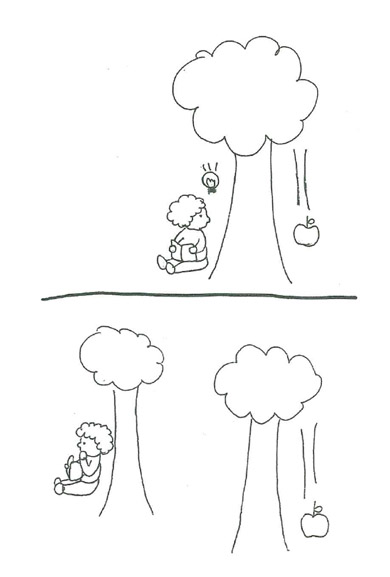 日めくり漫画「成功と失敗」