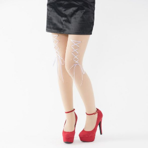 コルセットピアス風ストッキング 夢月ゆーり ヴィレヴァン