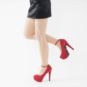 コルセットピアス風ストッキング 夢月ゆーり ヴィレヴァン