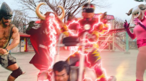 ヤキソボーイ 日清焼そばU.F.O. CM エクストリーム ヤキソバン