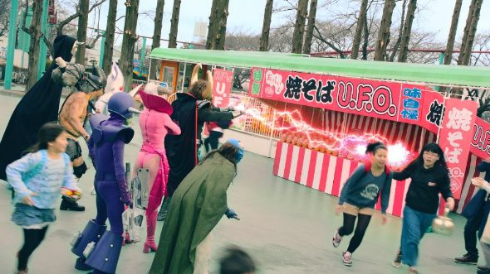 ヤキソボーイ 日清焼そばU.F.O. CM エクストリーム ヤキソバン