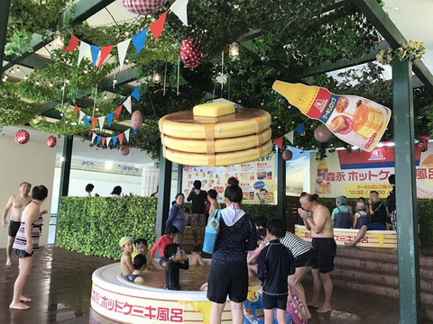 ホットケーキ風呂