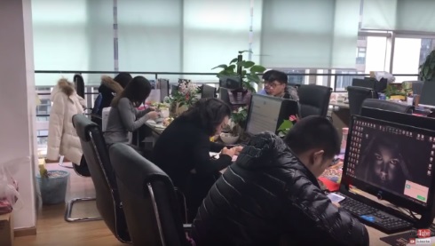 オフィス 料理 中国