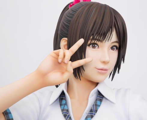 サマーレッスン 宮本ひかり PlayStation VR 等身大フィギュア