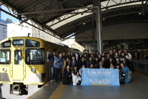 西武鉄道 同窓会電車 2017年 ビール