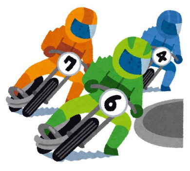 バイクレースイラスト