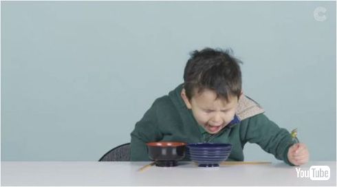 アメリカ人の子どもに和食食べさせてみた
