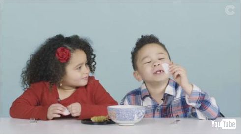 アメリカ人の子どもに和食食べさせてみた