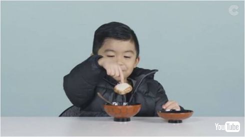 アメリカ人の子どもに和食食べさせてみた