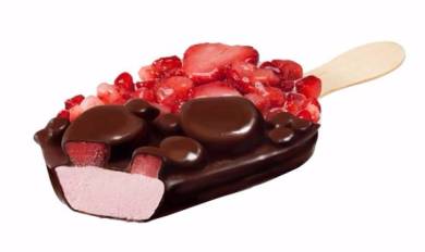 ミニストップ　贅沢なオレンジシャーベット