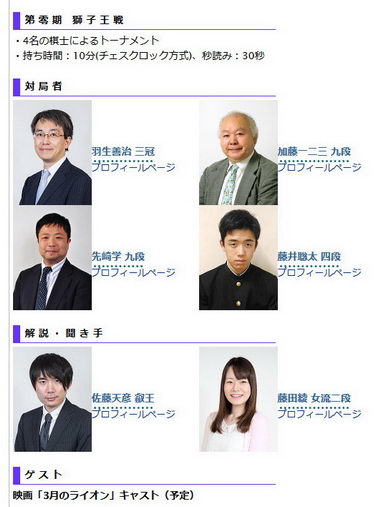 獅子王戦