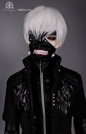 マスク姿の金木研キャストドール