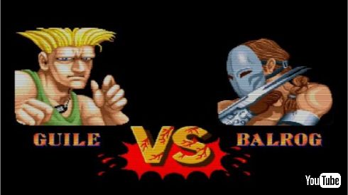 ストリートファイターII 新コンボ バルログ desk