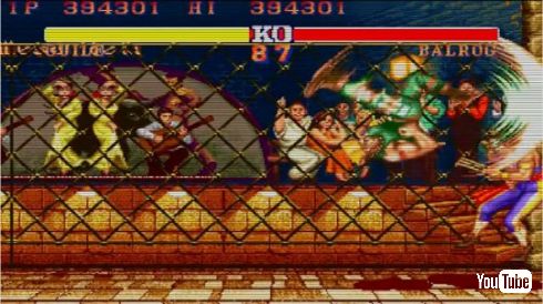 ストリートファイターII 新コンボ バルログ desk