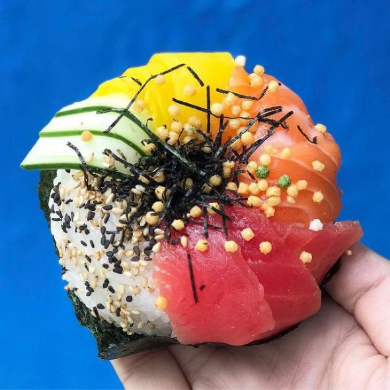 寿司 ドーナツ Sushi donut