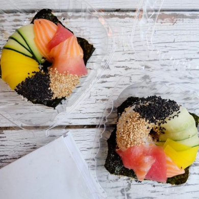 寿司 ドーナツ Sushi donut