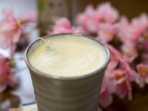 完成したティーラテ