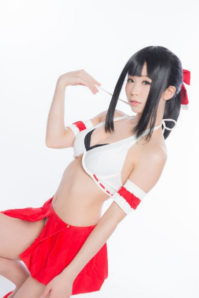 巫女 和風水着 五木あきら 五木あきら