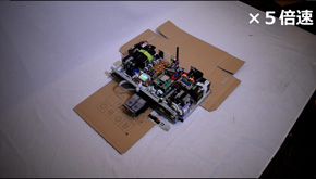 段ボールに印刷