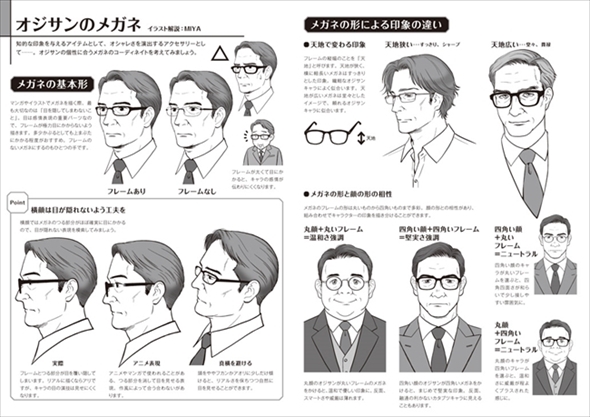 オジサン描き分けテクニック