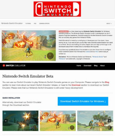 Nintendo Switch エミュレータ 詐欺