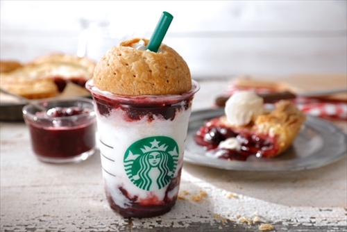 アメリカンチェリーパイ　フラペチーノ