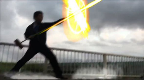 傘 アクション カサムライ サラリーマン 動画 エフェクト