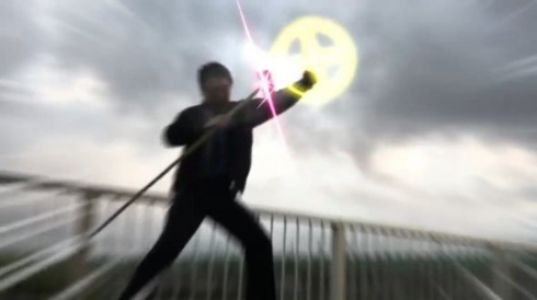 傘 アクション カサムライ サラリーマン 動画 エフェクト