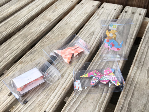 購入した折り紙
