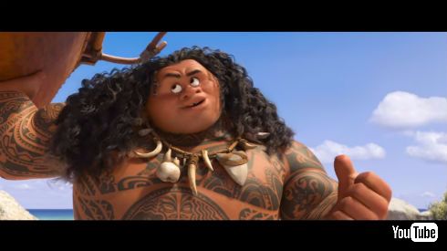 「モアナと伝説の海」マウイ