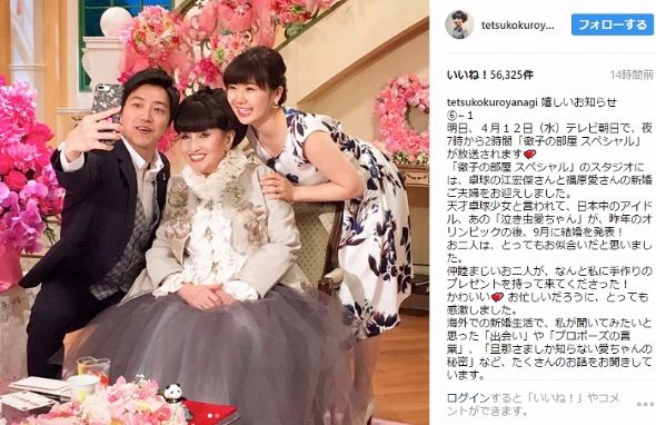 黒柳徹子　福原愛