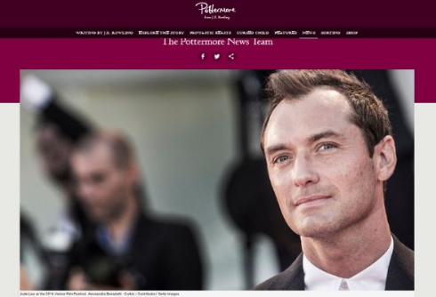 若きダンブルドア役をジュード・ロウが演じる