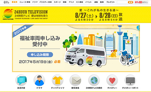 24時間テレビ 愛は地球を救う