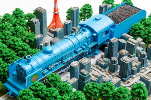 プラモデル 桃太郎電鉄 蒸気機関車 16bit Models 模型 ジオラマ