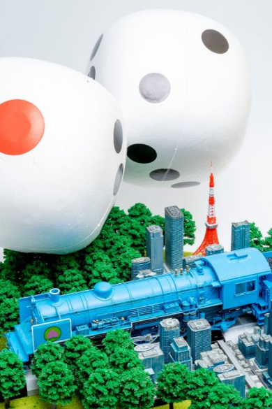 プラモデル 桃太郎電鉄 蒸気機関車 16bit Models 模型 ジオラマ