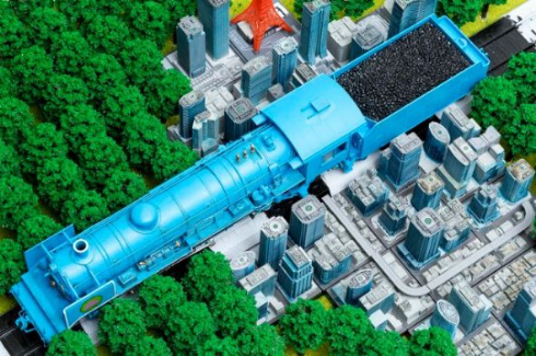 プラモデル 桃太郎電鉄 蒸気機関車 16bit Models 模型 ジオラマ