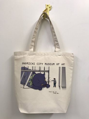 尾道市立美術館　猫　警備員　トートバック