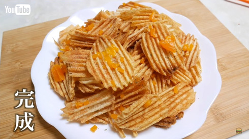 ミモレットチーズを乗せたところ