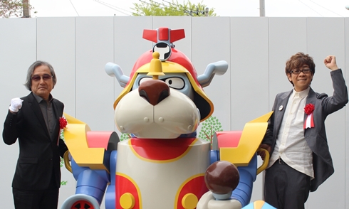 ヤッターワン・モニュメント除幕式