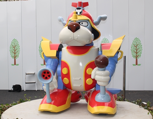 ヤッターワン・モニュメント除幕式