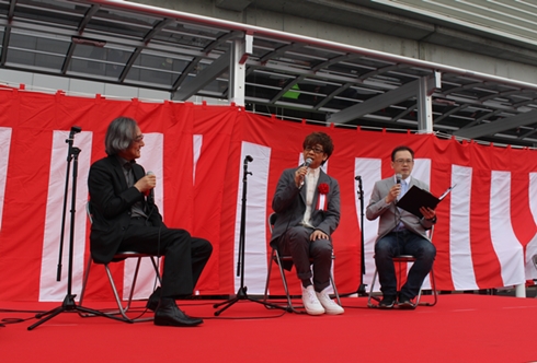 ヤッターワン・モニュメント除幕式