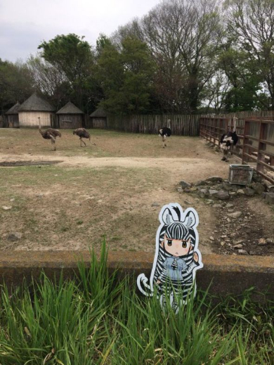 けものフレンズ 東武動物公園 コラボ マレーバク パネル 食べる