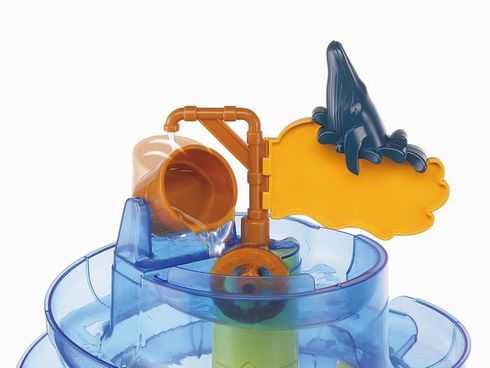 ウォータースライダー　流しそうめん