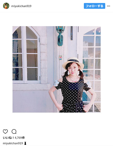 渡辺美優紀Instagram